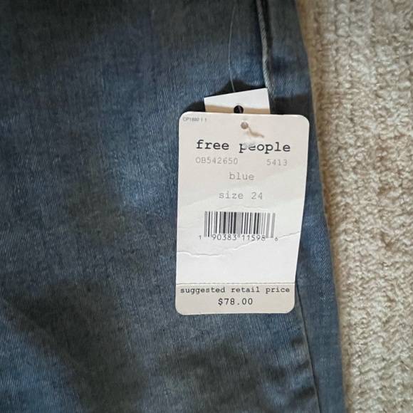 Free People Penny Pull-On Flare Jeans - Picture 4 of 4